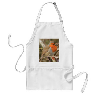 Delantal Petirrojo alegre