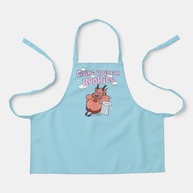 Delantal Phil - Giving Up is for Rookies Apron (Anverso)