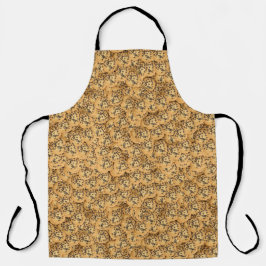 Delantal Photorealistic Chocolate Chip Cookie Apron