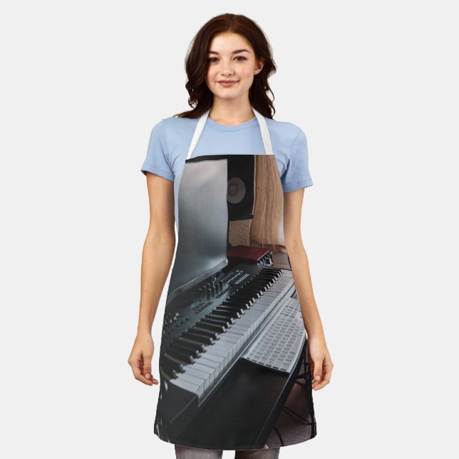Delantal Piano asombroso (Gastado)