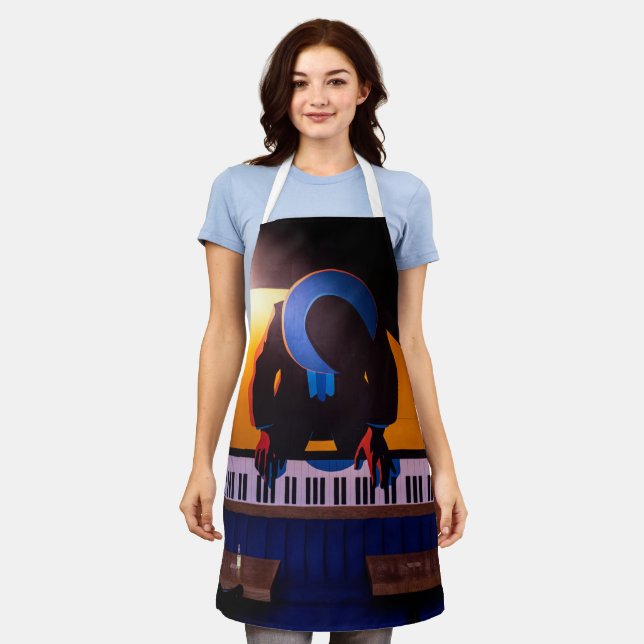 Delantal Piano asombroso (Gastado)
