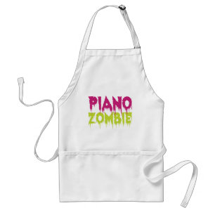 Delantal Piano Zombie