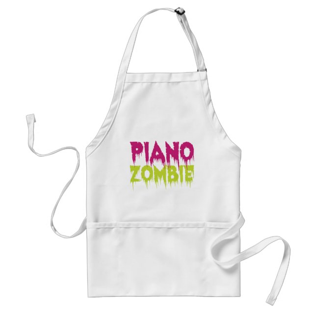 Delantal Piano Zombie (Frente)
