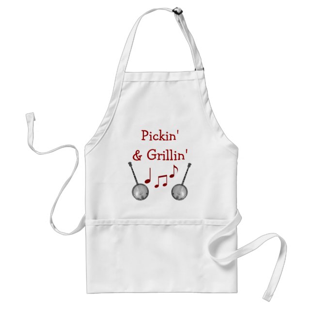 Delantal Pickin' y Grillin' Apron (Frente)