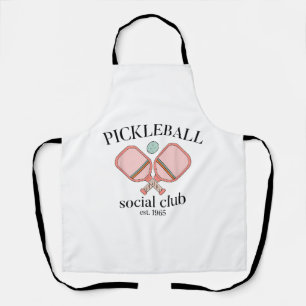 Delantal Pickle Ball Social Club EST 1965 Hombres Mujeres