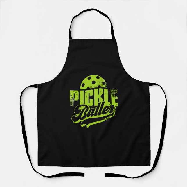 Delantal Pickle Baller Pickleball (Anverso)