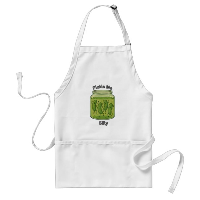 Delantal Pickle Me Silly Apron (Frente)