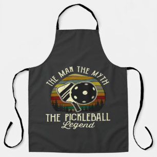 Delantal Pickleball- El hombre, El mito, La leyenda 