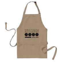 Pickleball Lover Apron: Quédate fuera de la cocina