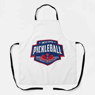 Delantal Pickleball Support Team Pickleball Player USA