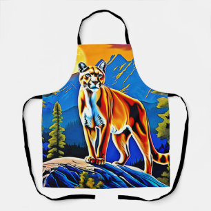 Delantal Pico de los leones de montaña
