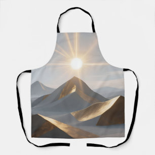 Delantal Picos del desierto Amanecer Dorado