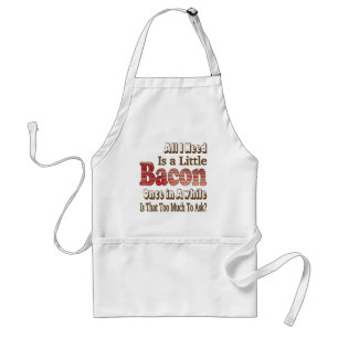 Delantal Pidiendo Bacon