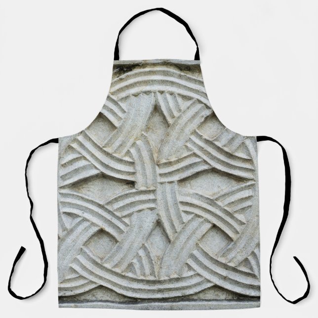 Delantal Piedra cristiana tallando patrón antiguo (Anverso)