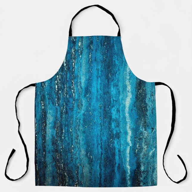 Delantal Piedra de mármol azul (Anverso)