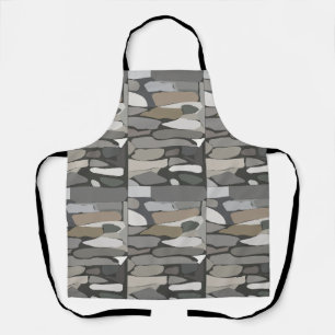 Delantal Piedra Gris Roca