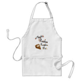 Delantal Piel de calabaza de melocotones de Apple