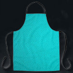Delantal Piel de piel de cuero turquesa<br><div class="desc">Piel de piel de cuero turquesa</div>