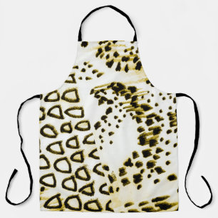 Delantal Piel de serpiente repetible. Estilo De Moda Amaril