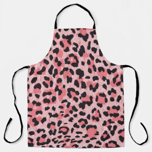 Delantal Piel leopardo: textura vintage sin costuras