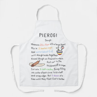 Delantal Pierogi Apron - Receta para la masa