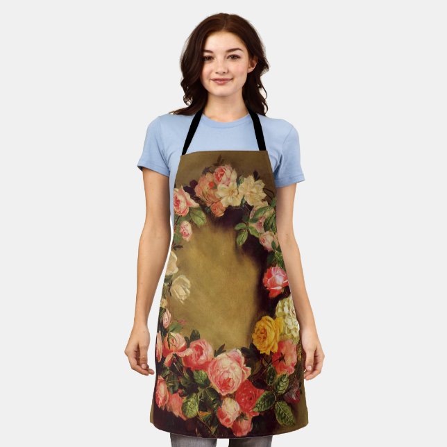 Delantal Pierre-Auguste Renoir - Corona de Rosas (Gastado)