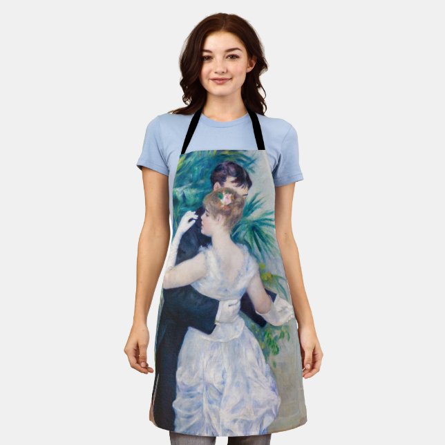 Delantal Pierre-Auguste Renoir - Danza de la ciudad (Gastado)