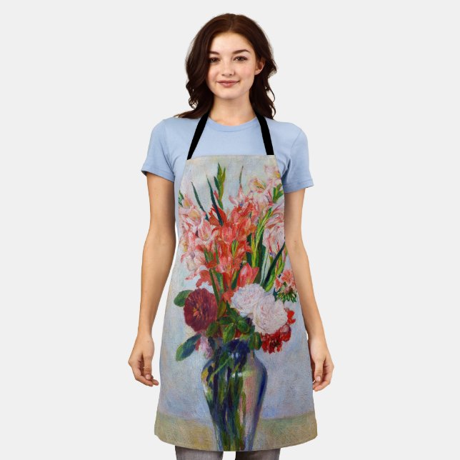 Delantal Pierre-Auguste Renoir - Gladioli (Gastado)