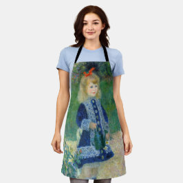 Delantal Pierre-Auguste Renoir - Un Chica con capacidad par
