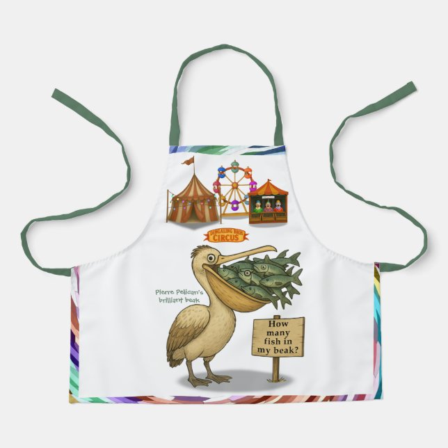 Delantal Pierre pelican's brilliant beak (Anverso)