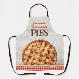 Delantal Pies caseros Baker Name Kitchen Apron