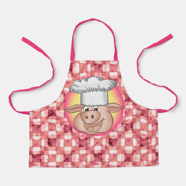 Delantal Pig Chef Apron (Anverso)