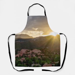 Delantal Pikes Peak Sunset Hazon Apron