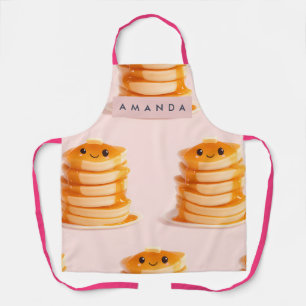 Delantal Pila de Panqueques Kawaii Lindo Personalizada con