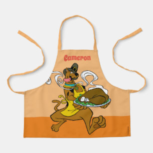 Delantal Pilgrim Scooby-Doo con Turquía