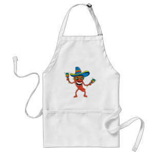 Delantal Pimienta de chile mexicana