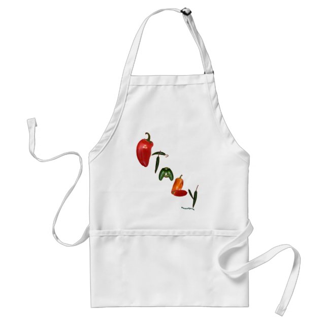 Delantal Pimientas de chile de Italia (Frente)