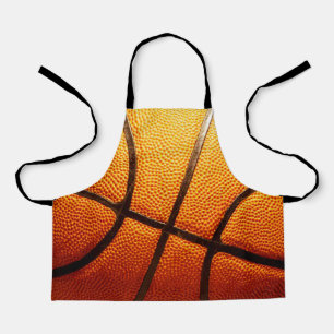 Delantal Pimply Naranja Baloncesto, Kids Apron