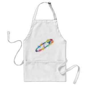 Delantal Pin Apron de seguridad arcoiris
