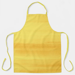 Delantal Pinceles de color amarillo y oro