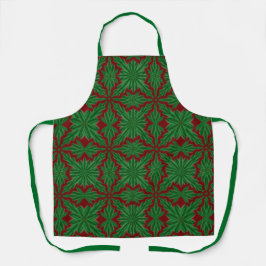 Delantal Pine Mandala Garnet Medium Apron