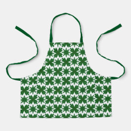 Delantal Pine Snowflakes Small Apron