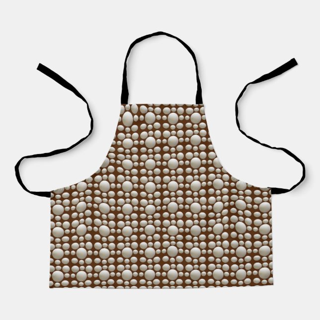 Delantal Ping Pong Balls, Apron de impresión completa para  (Anverso)