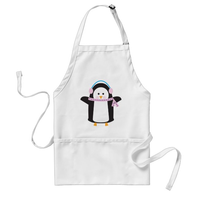 Delantal Pingüino chileno (Frente)