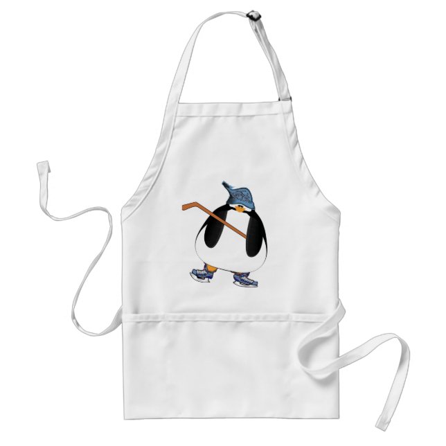 Delantal Pingüino de hockey (Frente)