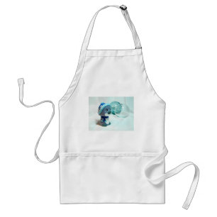 Delantal Pingüino púrpura III