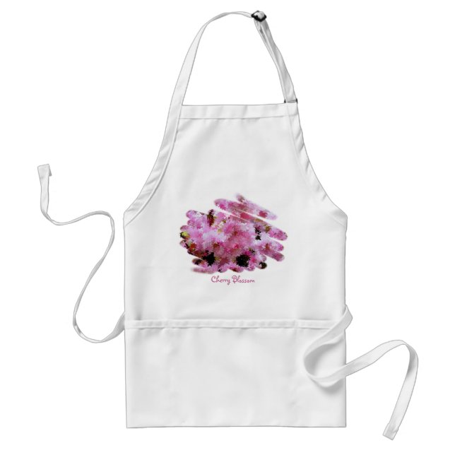 DELANTAL  PINK CHERRY BLOSSOM (Frente)