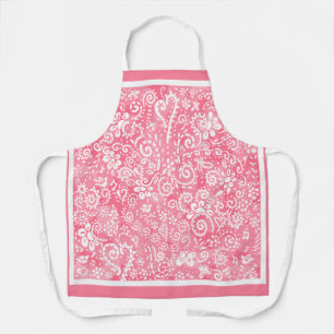 Delantal Pink Paisley