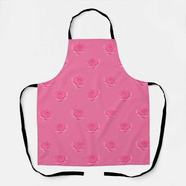 Delantal Pink roses (Anverso)