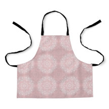 Pink spiritual Indian mandala pattern